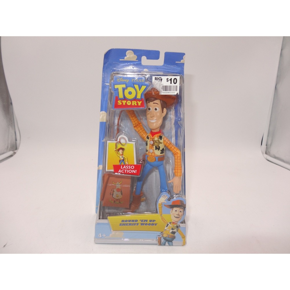 Toy Story Round 'Em Up Sheriff Woody Lasso Disney Pixar Mattel 2008 P6078 New